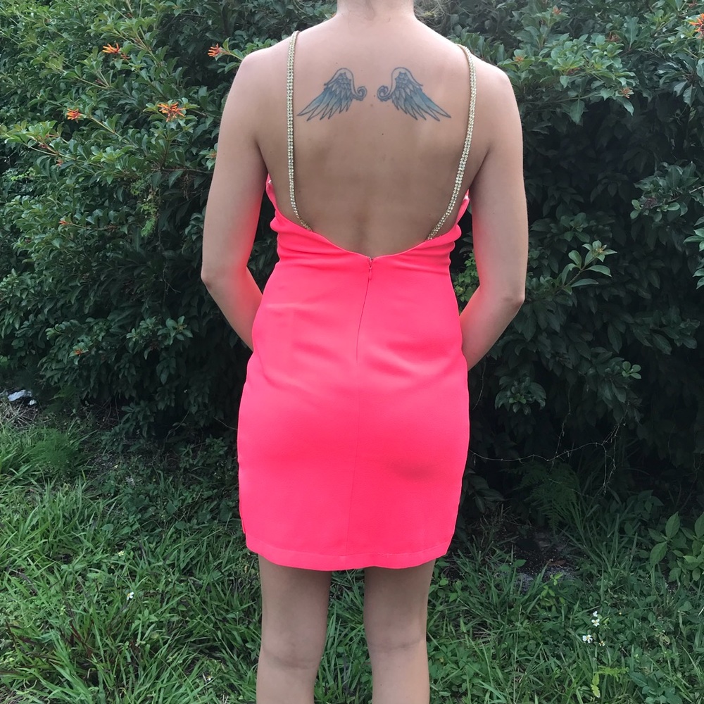 The Clothing Company Rhinestone Low Back Dress